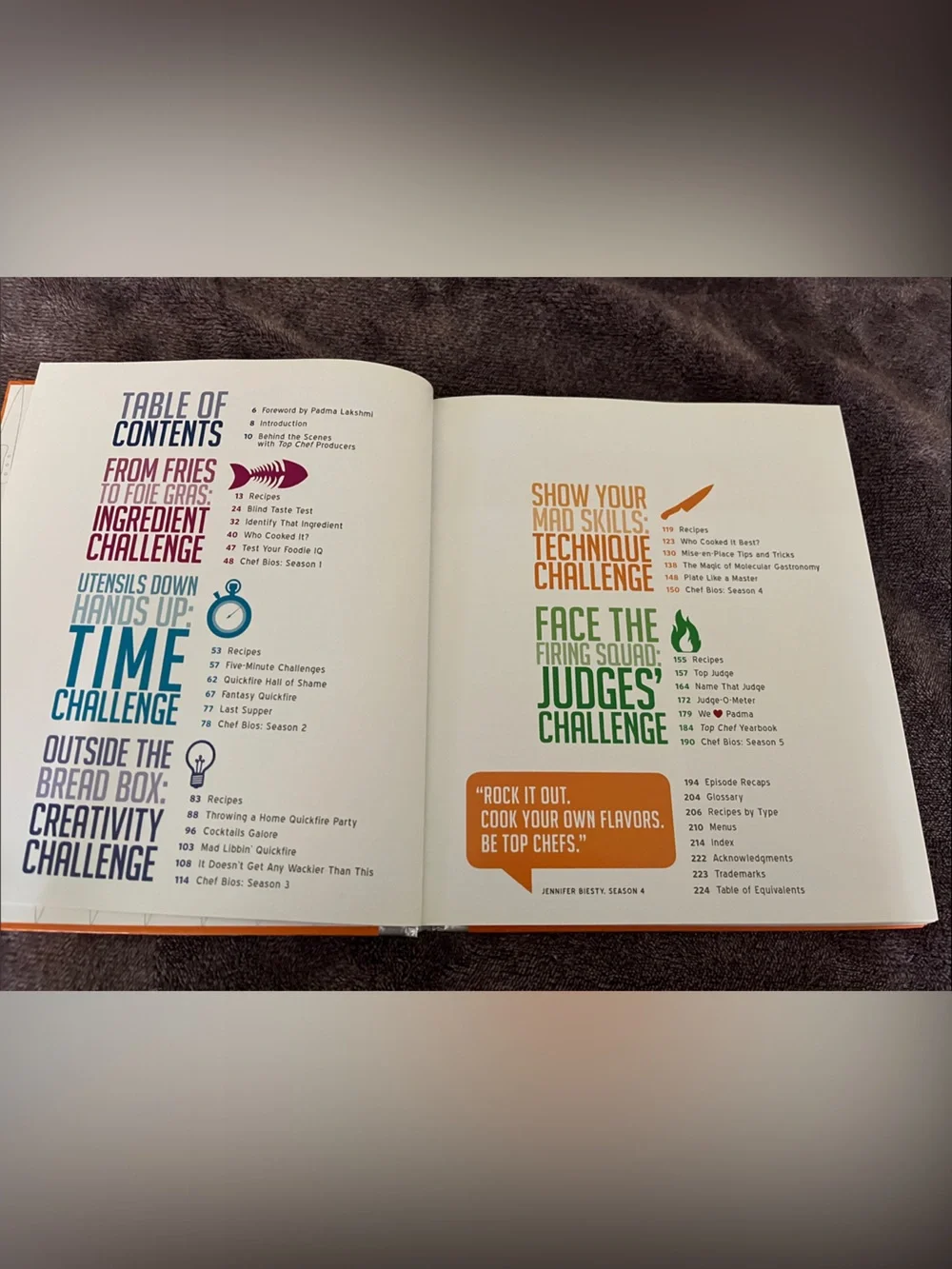 Chronicle Books Top Chef The Quickfire Cookbook 1st Edition